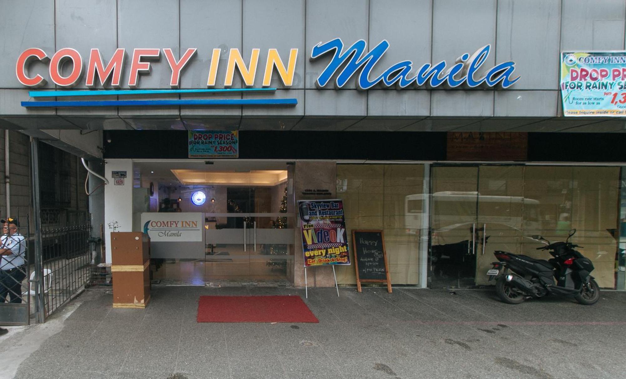 Reddoorz At Comfy Inn Ermita Manila Zewnętrze zdjęcie